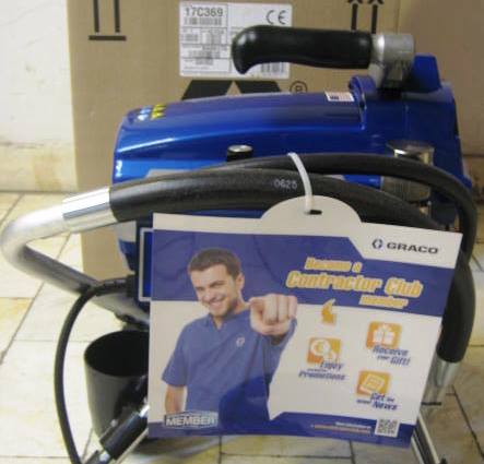 لوازم رنگ امیزی با ایرلس - دستگاه ایرلس  برقی رنگ امیزی  گراکوairless paint spray graco 395 -graco395